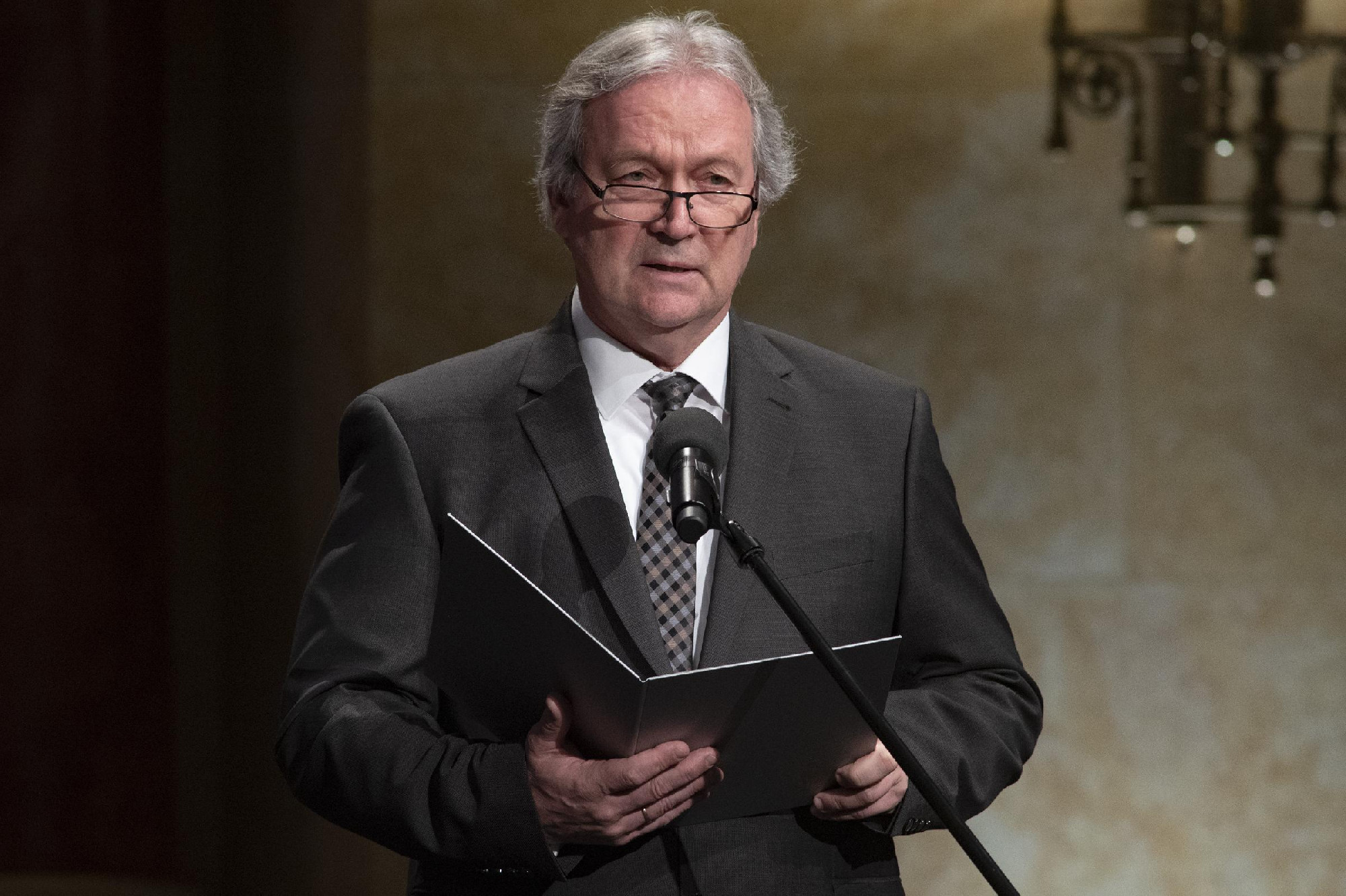 Freund Tamás, az MTA elnöke köszöntője